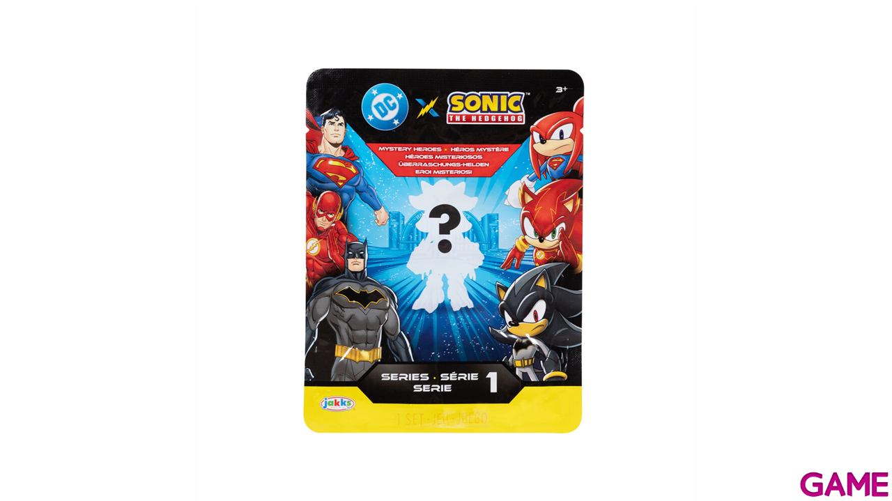 Figura coleccionable Sonic Project Jacket (Sonic, Amy, Shadow & Tails) de 6 cm (surtido)-0